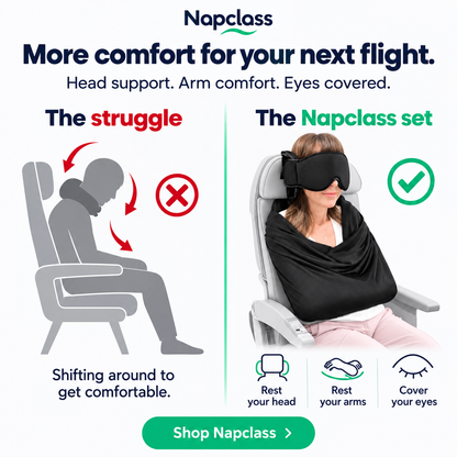 NapClass | Feel more comfortable on your next flight.