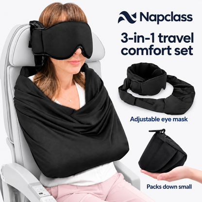 NapClass | Feel more comfortable on your next flight in minutes.