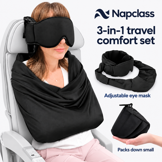 NapClass | Feel more comfortable on your next flight in minutes.