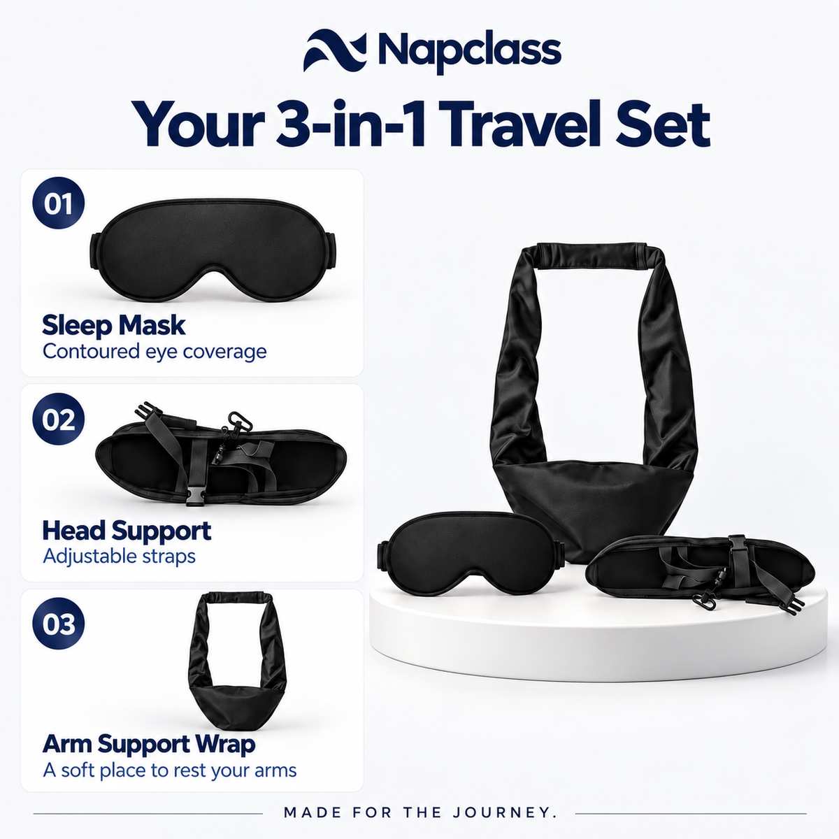 NapClass | Feel more comfortable on your next flight in minutes.