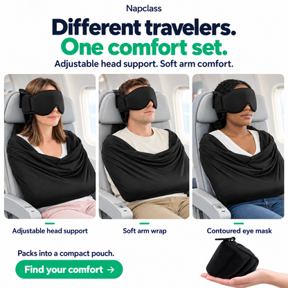 NapClass | Feel more comfortable on your next flight.